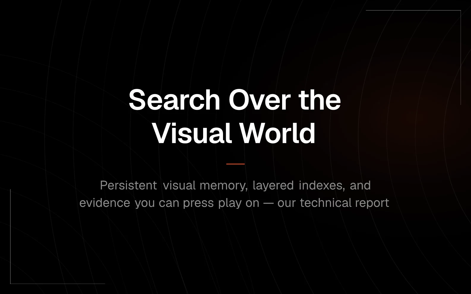 Search Over the Visual World