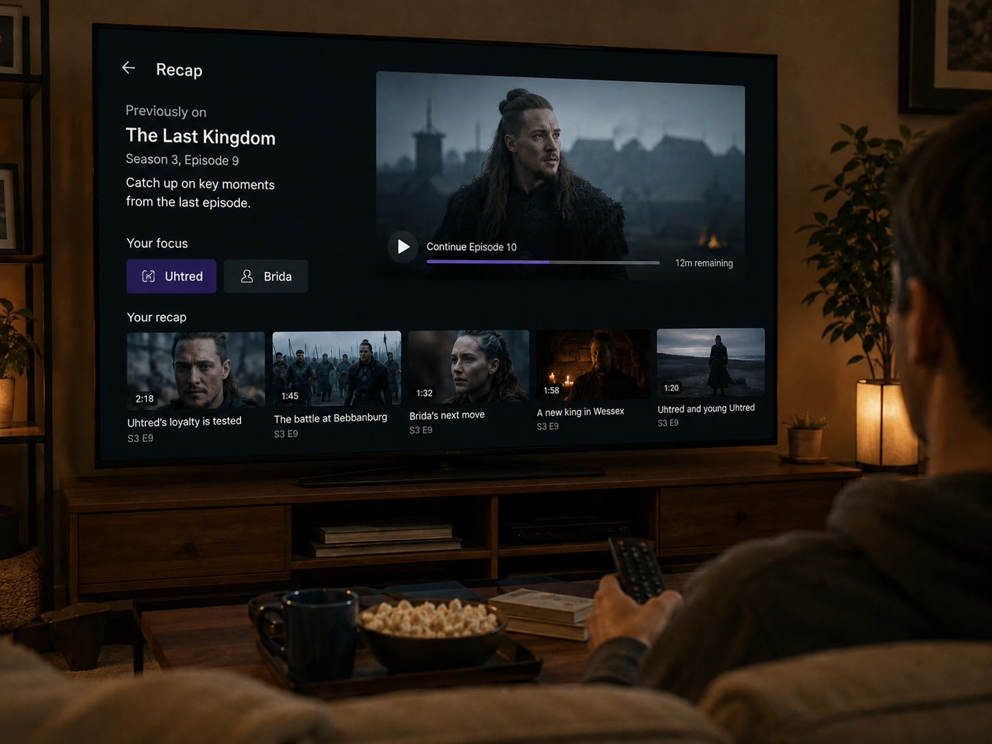 Episodic recap for OTT